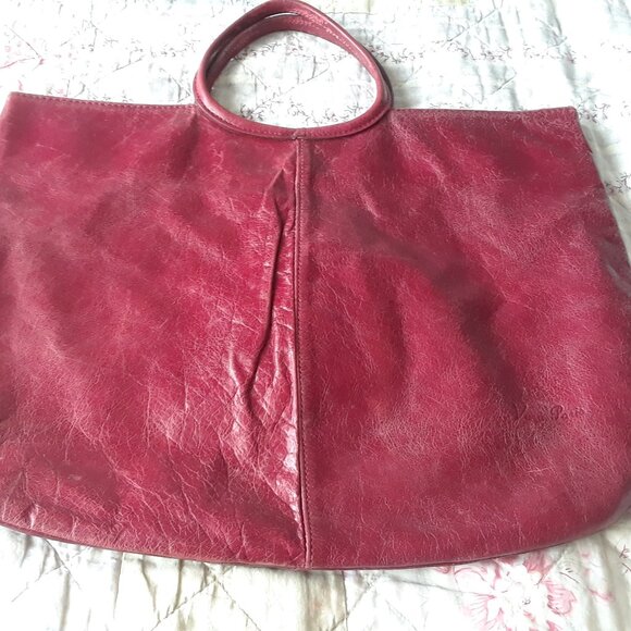 Vintage Va A Paris Red Leather Top Handle Bag - Picture 7 of 15